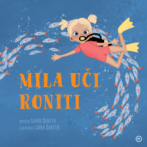 Mila uči roniti
